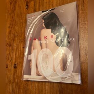 Falke Pure Matt 100 Tights in Black